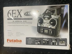 Futaba 6 EX. 2.4 Ghz SS Transmiter. 6 Channel Digital Proportional RC W R617FS - Picture 1 of 14