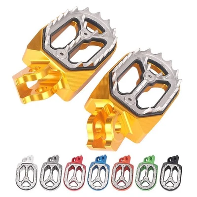 Dirt Bike Wide Foot Pegs Pedals For Suzuki RMZ 450/250 2010-2015 2011 2012 2013 - Image 1 of 4