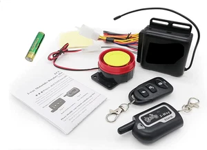Sistema Di Allarme Antifurto Bidirezionale per Moto, Con Telecomando E Vibrazion - Foto 1 di 12