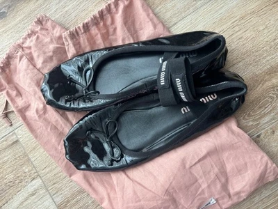 Miu Miu Flats 39 - Image 1 of 3