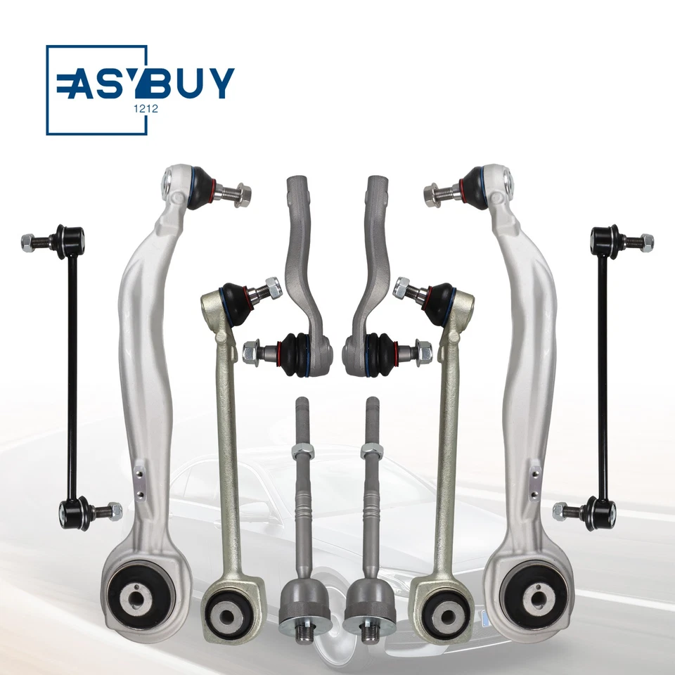10pcs Front Control Arm w/ Ball Joint Set for Mercedes Benz C300 C350 E350 E400 - Image 1 of 4