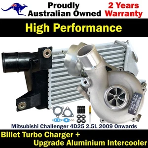 Upgrade Billet Turbo Charger+Intercooler For Mitsubishi Challenger 4D25 2.5L - Picture 1 of 11