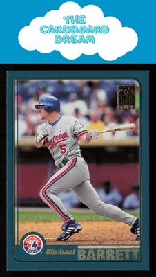 Michael Barrett 2001 Topps #179 Montreal Expos Baseball Card - Image 1 of 2