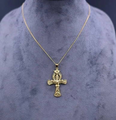 Authentic Ancient Egyptian Antiques Rare Egyptian Ankh Pendant Egyptian BC - Image 1 of 4