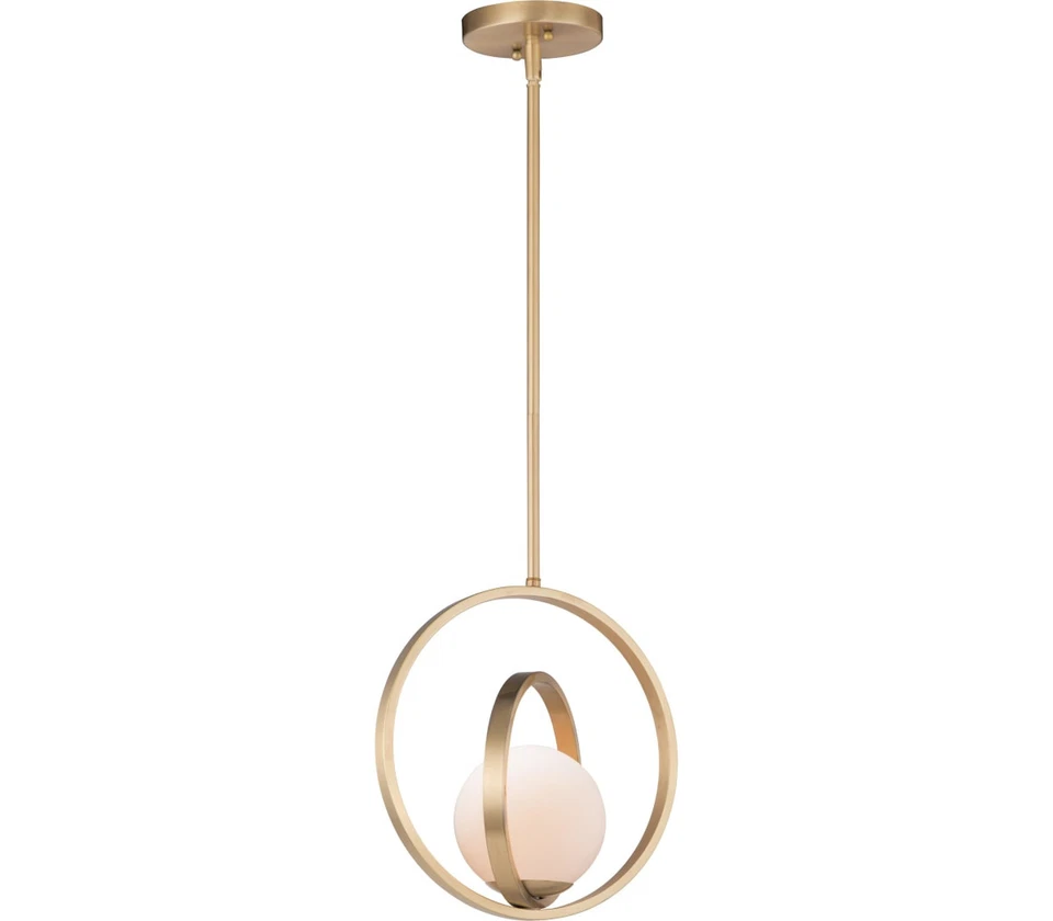 Maxim 26052SWSBR Coronet Pendant 1-Light 60 Total Watts, Satin Brass - Image 1 of 1