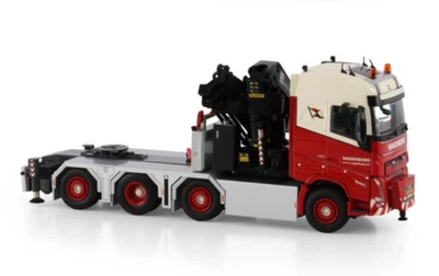 Camión Wagenborg 1:50 WSI VOLVO FH5 8X2 Grúa Máquina de Construcción Modelo Diecast Foto 1 de 4
