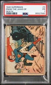 1940 Superman #3 From The Jaws Of Death PSA 1 - Bild 1 von 2