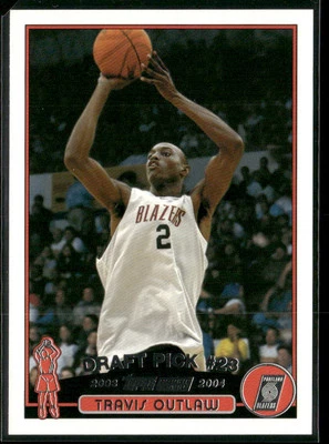 2003-04 Topps #243 Travis Outlaw NM+ 3006730 - Image 1 of 2