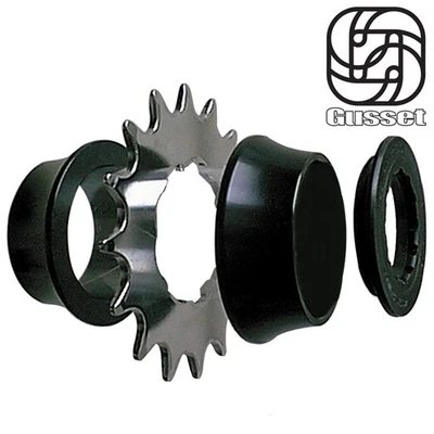 Kit de conversión de engranajes de una sola velocidad 16t 18t refuerzo 1-ER SS Foto 1 de 3