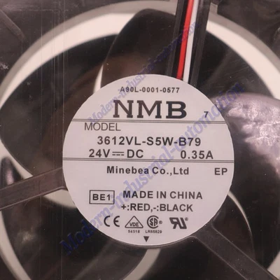 1PC New For Fanuc NMB A90L-0001-0577 3612VL-S5W-B79 24V 0.35A cooling fan#QW - Image 1 of 4