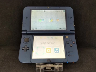 B1088 Nintendo новый 3DS LL XL консоль металлический синий с ручкой x - Изображение 1 из 4