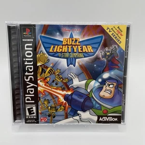 Buzz Lightyear of Star Command PS1 PlayStation 1 Complete CIB - Picture 1 of 6