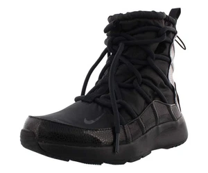 Nike Womens WMNS Tanjun High Rise AO0355 004 - Size 6.5W Black/Anthracite-Black - Picture 1 of 5