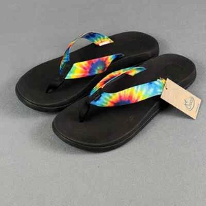 Chacos Flip Sandalen Herren 15M Chillos Flip Flip dunkle Krawatte schwarz Neu im Karton Neu - Bild 1 von 10