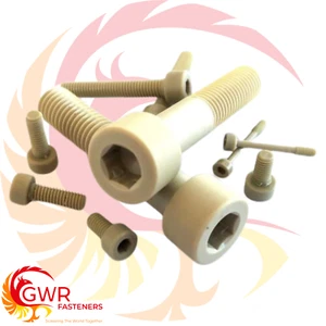 1,6 mm 3 mm 4 mm 5 mm 6 mm 10 mm TORNILLOS DE CABEZA DE TAPA DE ZÓCALO MIRA - Tornillos hexagonales Allen DIN912 - Imagen 1 de 3