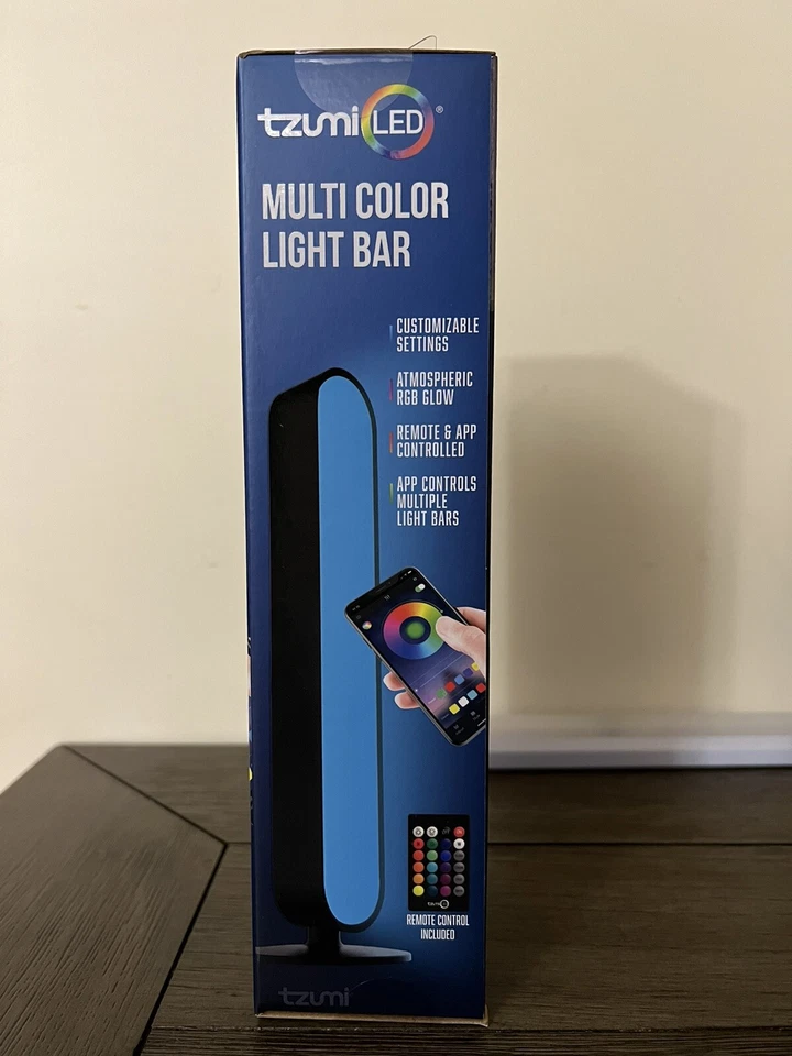 Tzumi Illumalight RGB LED Light Bar with Remote - Black (6788WM) - Image 1 of 4