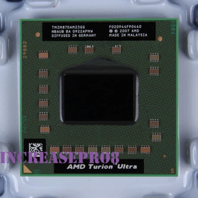 AMD Turion X2 Ultra ZM-87 Processor 2.4 GHz TMZM87DAM23GG Socket S1 35W 4400MHz - Image 1 of 4