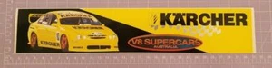 K'A'rcher V8 Supercars Sticker 30cm x 6cm approx As per image - Picture 1 of 1