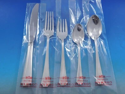 Fairfax by Gorham Sterling Silver Flatware Set 12 Service Place Size 60 Pcs New - Image 1 of 4