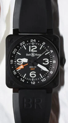 Bell & Ross BR01-93 GMT - Slightly used - Image 1 of 4