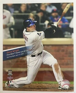 David Wright 1st Citi Field Home Run New York Mets Glossy Photo 8 X 10 DM1 - Picture 1 of 2