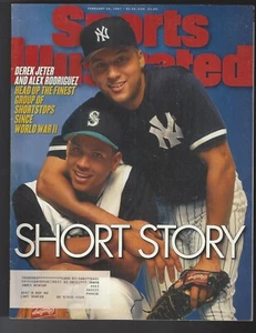 SPORTS ILLUSTRATED 02-24-97 Derek Jeter Alex Rodriguez excellent condition - Picture 1 of 1