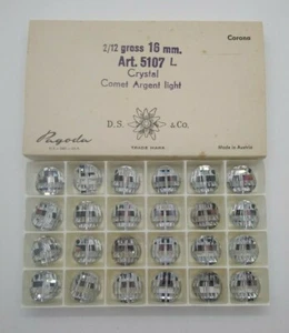 Factory Pack Swarovski Crystal Comet Argent Light CAL 16mm Pagoda 5107 Beads; 24 - Picture 1 of 8