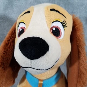 "Juguete de peluche de Disney para dama perro dama y vagabundo película de 12" - Imagen 1 de 10