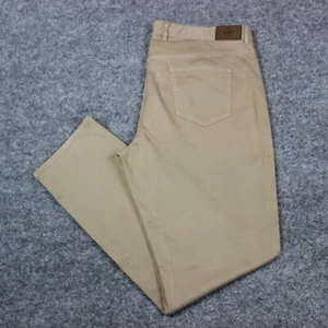 Pantalones Peter Millar Para Hombre 40X32 Beige Recto Golf 5 Bolsillos Lona - Imagen 1 de 15