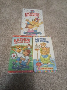 Arthur's Celebration 25 Years VHS 2001 In Original Clam Shell Case Lot Of 3!! - Picture 1 of 8