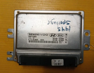 Computadora Kia Sportage 2009 ECM ECU 39109-37AA5 39109-37AA0 Foto 1 de 3