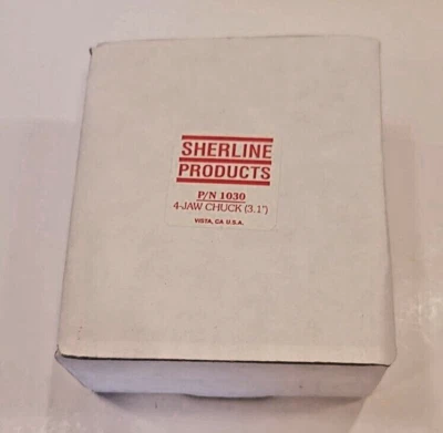 Portabrocas Sherline 1030 - 3,1 en 4 mordazas nuevo en caja Foto 1 de 4