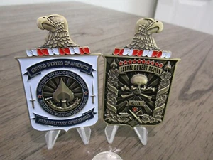 Covert HUMINT Operations CIA Special OPS Clandestine Paramilitary Challenge Coin - Picture 1 of 10