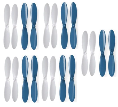 Heli-Max 1Si Blue White Propeller Blades Props 5x Propellers - Image 1 of 2