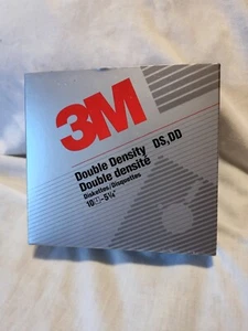 3M 5 1/4" Double Sided Double Density Floppy Diskettes - 00234 (Pack of 20) - Picture 1 of 3