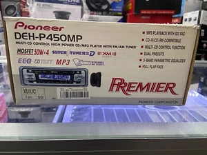 PIONEER DEH-P450MP SINGLE DIN CAR STEREO *CLASSIC* - Picture 1 of 4