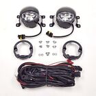 Clear LED DRL Fog Lights Kit For Subaru Legacy / Outback / Swift+ w/ Switch Wire