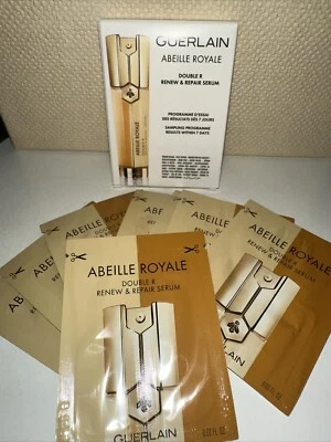 Guerlain Abeille Royale Double R Erneuerungs- & Reparaturserum 8 Luxusproben Neu - Bild 1 von 4