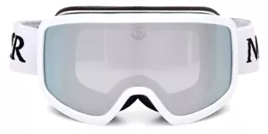 Moncler ML0215 Terrabeam 21C White Ski/Snowboard Goggles Wrap Sport Frame 138 - Picture 1 of 3