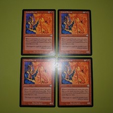 Crazed Firecat x4 Torment 4x Playset Magic the Gathering MTG