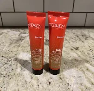 REDKEN Frizz Dismiss balsamo levigante anti-crespo 1 oncia / 30 ml campione x 2 - Foto 1 di 3