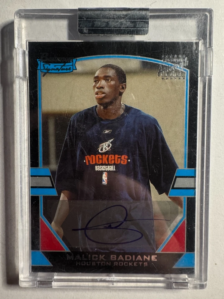 K306,834 - 2003-04 Bowman Signature Edition #69 Malick Badiane Auto RC #/1250 - Image 1 of 1