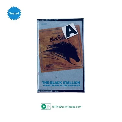 The Black Stallion Soundtrack Cassette Tape (1980) US 1st Pressing SEALED - Image 1 of 4
