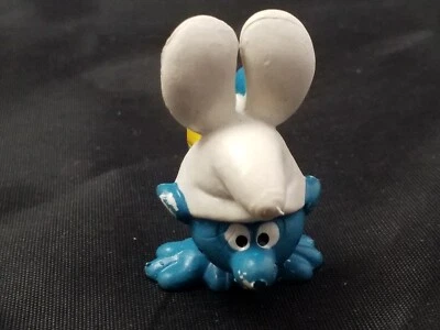 Pitufos 20084 Handstand Pitufo Amarillo Pantalones Cortos Figura De Colección PVC Juguete Gimnasta  Foto 1 de 3