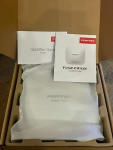 FORTINET FortiAP 431F Indoor Wireless Access Point (FAP-431F-A) - Open Box - Afbeelding 1 van 6