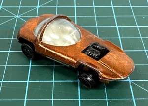Vintage 1967 Hot Wheels Redline Silhouette in Orange White Interior Original 16 - Picture 1 of 8