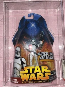 STAR WARS ROTS CLONE TROOPER #6 GRADO AFA U85 - Foto 1 di 5