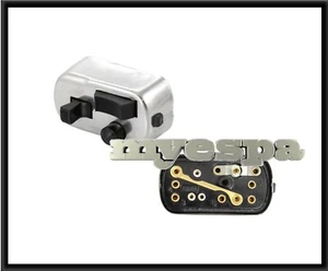 Vespa Lichtschalter 12V Schließer schwarz chrom V50 N Special S L R SS PV ET3 - Bild 1 von 1