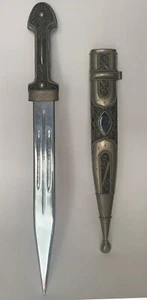 Handmade Mid-Eastern Dagger And Scabbard - Picture 1 of 5