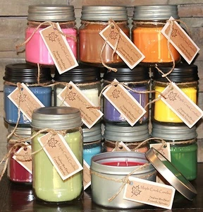 Maple Creek Candles RED WINE, MULLED CIDER, WOODS & SPICES, SPICED CRANBERRY - Picture 1 of 5